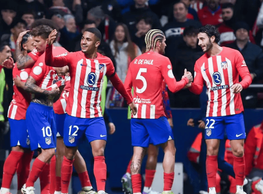 马德里竞技利用机会，击败对手晋级