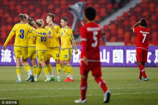 乌克兰女足豪取胜利，晋级半决赛