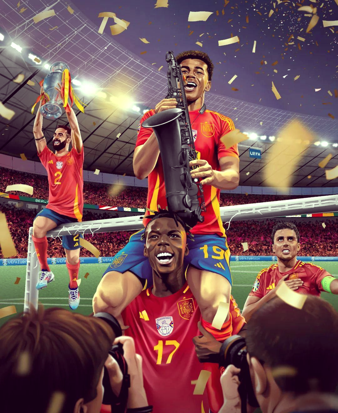 2024年欧洲杯即将在西班牙举行,球迷翘首期待 2024年欧洲杯即将在西班牙举行,球迷翘首期待