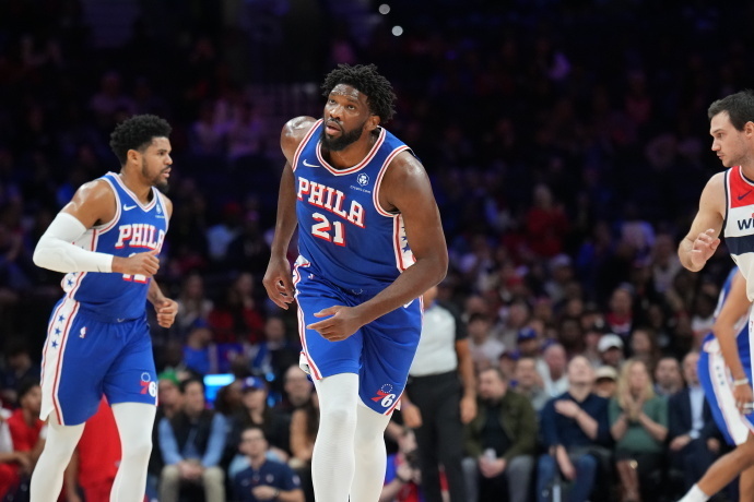 76人逆转火箭，恩比德关键三分绝杀